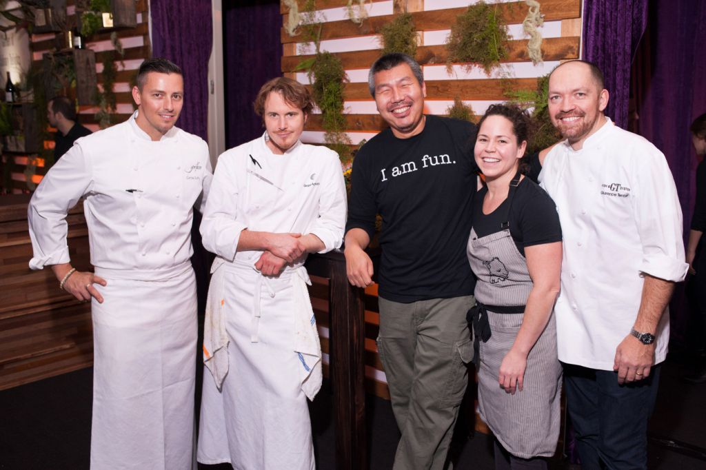 Five Chicago celebrity chefs at one private corporate event 