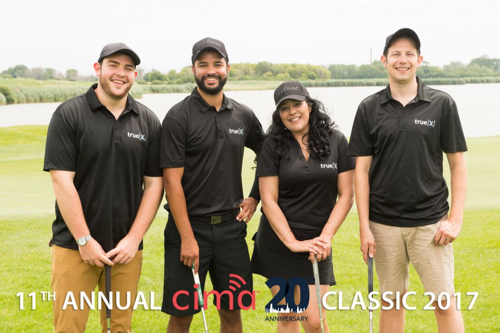 Classic foursome photo from CIMA CLassic Golf Outing 