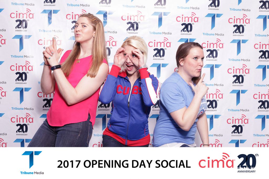 Step Repeat Photography for CIMA Cubs Opening Day printed onsite