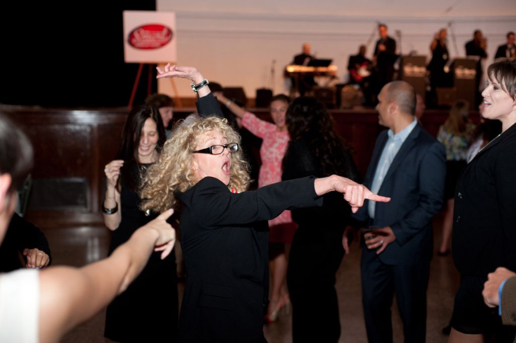 Dance like nobody's watching at the corporate event dance party