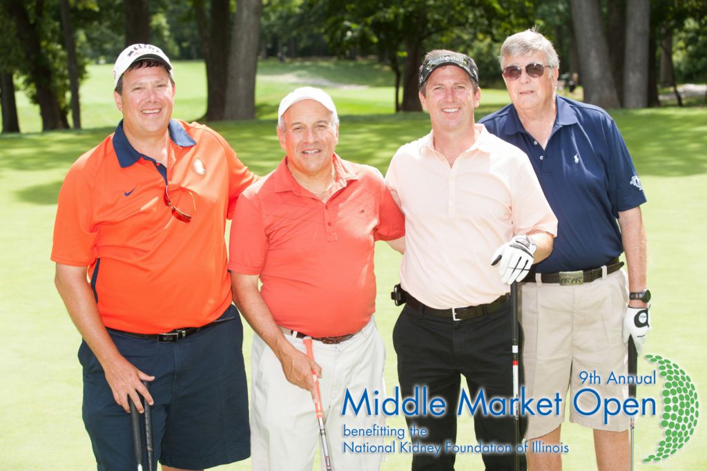 Middle Market Open Golf Foursome Photo