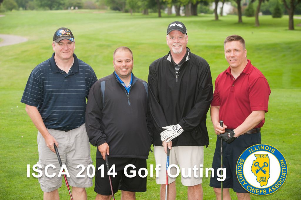 Golf group photo at Silver Lake